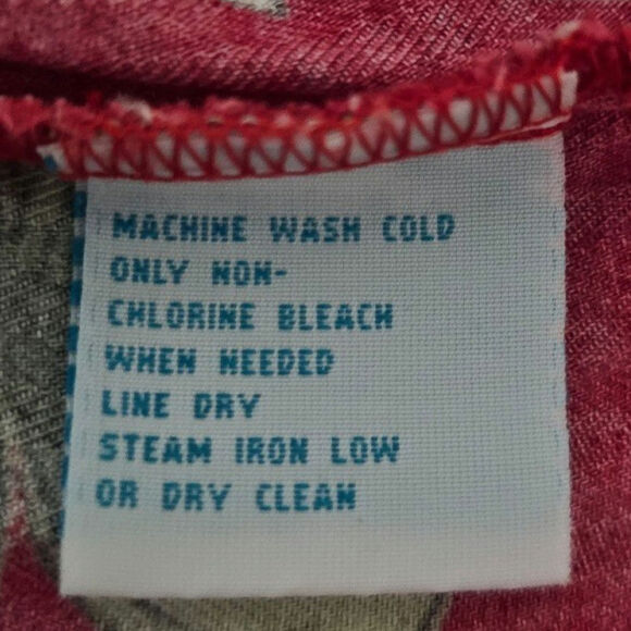 BAHAMA BEACH Women's Vintage Bitton Up Sleeveless Shirt Size Medium Tropical - Picture 8 of 9